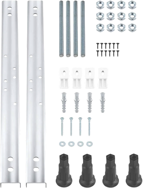 Акриловая ванна Berges Nelu 050019 см, на ножках