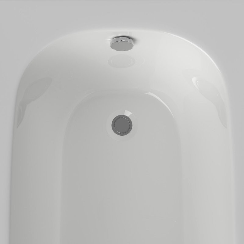 Акриловая ванна Berges Nelu 050019 см, на ножках