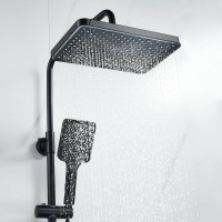 Душевая стойка Shevanik S9936H черная
