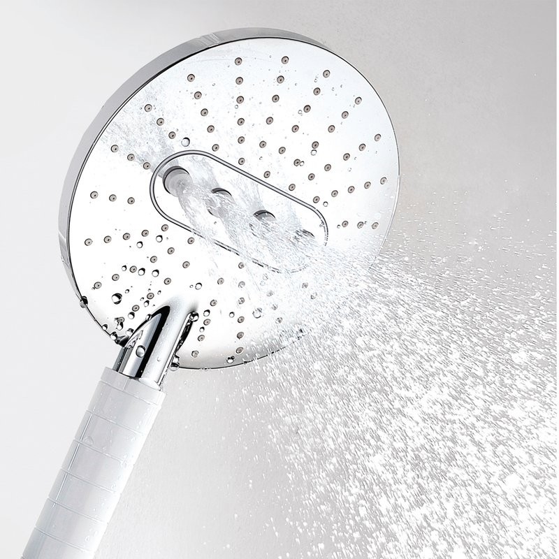 Душевой комплект Термостат Wasserkraft Berkel 4833 С ВНУТРЕННЕЙ ЧАСТЬЮ + Гарнитур A044 + Подключение A021 + Излив A018 для ванны