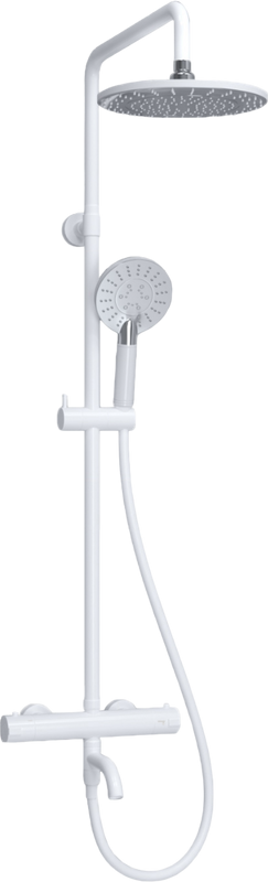 Душевая стойка Wasserkraft Mindel 8500 A188.067.058.WM Thermo с термостатом, белая