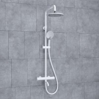 Душевая стойка Wasserkraft Mindel 8500 A188.067.058.WM Thermo с термостатом, белая