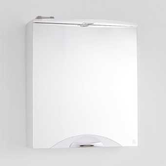 Зеркало-шкаф Style Line Жасмин-2 60/С Люкс, белый, с подсветкой