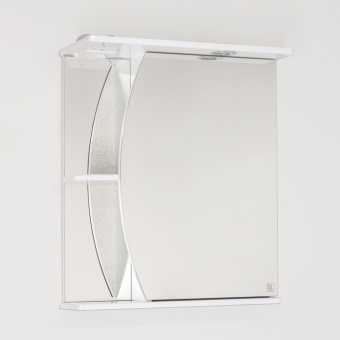 Зеркало-шкаф Style Line Эко Волна Камелия 60/С белый, с подсветкой