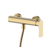 Смеситель для душа с душевым гарнитуром, шлифованное золото, AQUAme Monza AQM6313BG Смеситель для душа с душевым гарнитуром, шлифованное золото, AQUAme Monza AQM6313BG