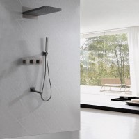 Душевой комплект Abber Daheim AF8253NG С ВНУТРЕННЕЙ ЧАСТЬЮ, никель