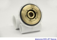 Акриловая ванна WHITECROSS Palace Smart 180x80 см, встраиваемая, с гидромассажем, белый глянец, с каркасом, со сливом-переливом, фурнитура бронза