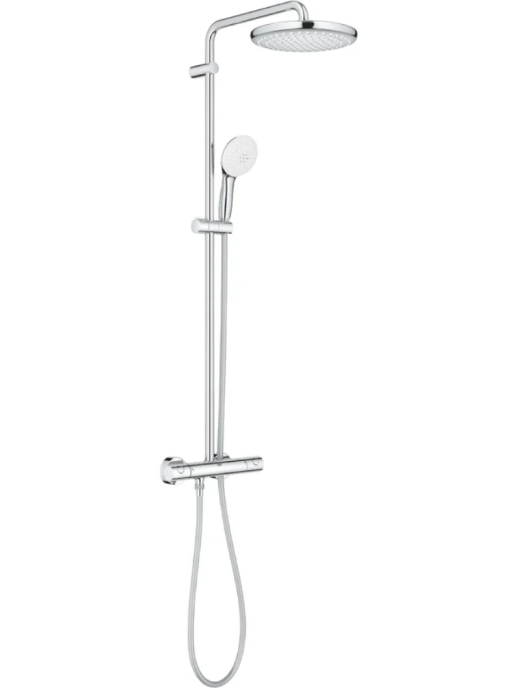 Душевая стойка Grohe Tempesta 26670001 с термостатом, хром
