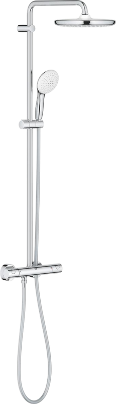Душевая стойка Grohe Tempesta 26670001 с термостатом, хром