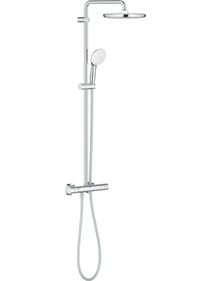 Душевая стойка Grohe Tempesta 26670001 с термостатом, хром