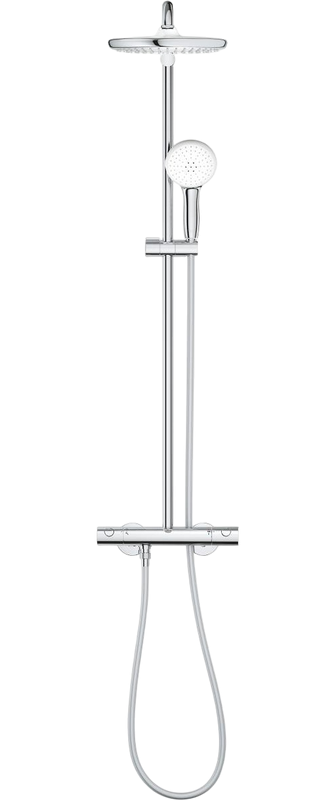 Душевая стойка Grohe Tempesta 26670001 с термостатом, хром