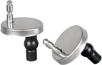 Комплект Унитаз подвесной Bauedge Stil BS0002 безободковый, с микролифтом, белый + Инсталляция AlcaPlast AM101/1120-4:1 RU M578-0001 кнопка смыва черная
