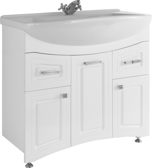 Тумба под раковину Vod-Ok Адам 90 белая