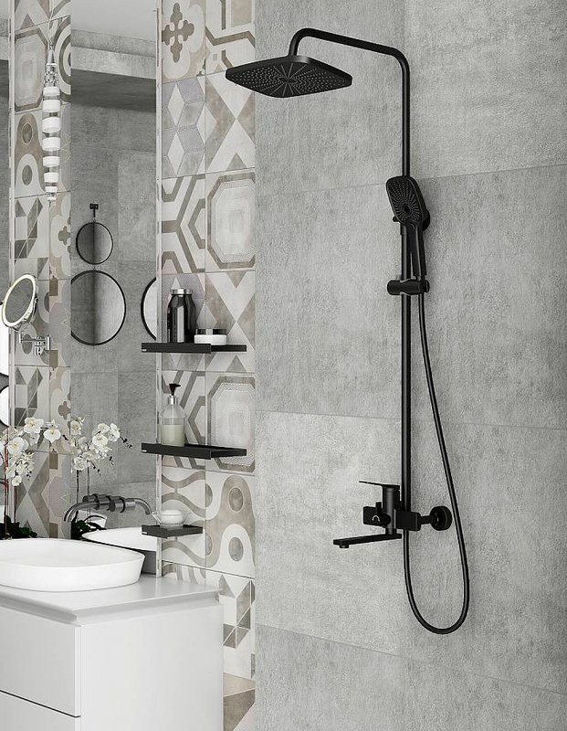 Душевая стойка Splenka S40 S40.24.06 черный