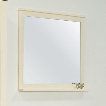 Зеркало AQUATON Леон 65 дуб бежевый, с полкой