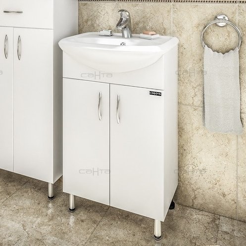 Тумба с раковиной СаНта Сити 50