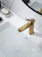Смеситель для раковины Shevanik S4301G Смеситель для раковины Shevanik S4301G
