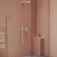 Верхний душ Ravak 980.10WV белый вельвет