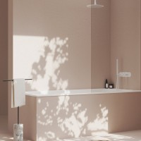 Верхний душ Ravak 980.10WV белый вельвет