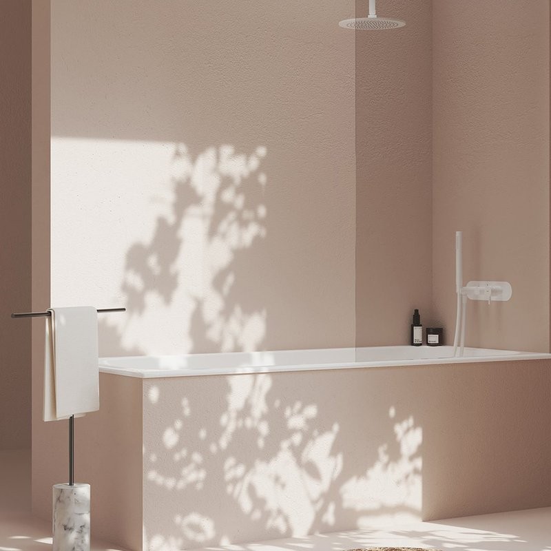 Верхний душ Ravak 980.10WV белый вельвет