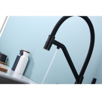 Смеситель для кухни с подключением фильтра Raglo R80.62.06, черный