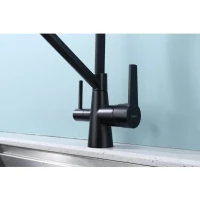 Смеситель для кухни с подключением фильтра Raglo R80.62.06, черный Смеситель для кухни с подключением фильтра Raglo R80.62.06, черный