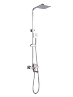 Душевая стойка Fmark FS8145 сатин Душевая стойка Fmark FS8145 сатин