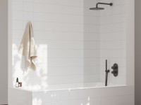 Термостатический смеситель встраиваемый Ravak Espirit ES 067.20GB.O3.RB07C С ВНУТРЕННЕЙ ЧАСТЬЮ, для ванны с душем, брашированный графит