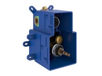 Термостатический смеситель встраиваемый Ravak Espirit ES 067.20GB.O3.RB07C С ВНУТРЕННЕЙ ЧАСТЬЮ, для ванны с душем, брашированный графит