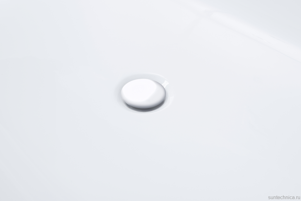 Акриловая ванна Grossman Fly GR-1102 170x80 см, отдельностоящая, белая, овальная, с каркасом, со сливом-переливом