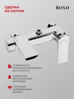 Душевая стойка BOND Cube B08-9100 хром