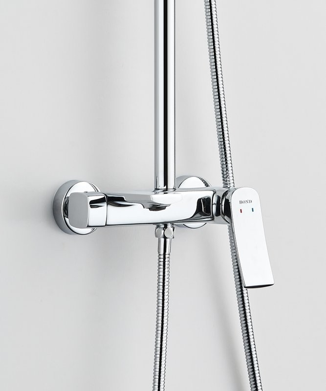 Душевая стойка BOND Cube B08-9100 хром