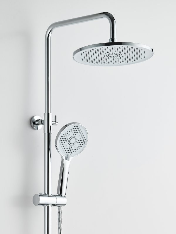 Душевая стойка BOND Cube B08-9100 хром