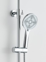 Душевая стойка BOND Cube B08-9100 хром