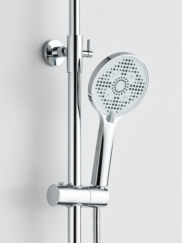 Душевая стойка BOND Cube B08-9100 хром