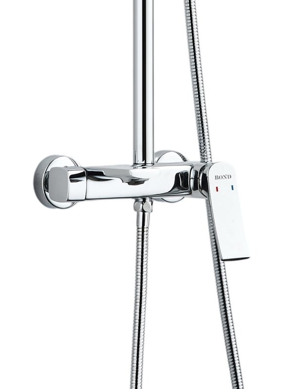 Душевая стойка BOND Cube B08-9100 хром