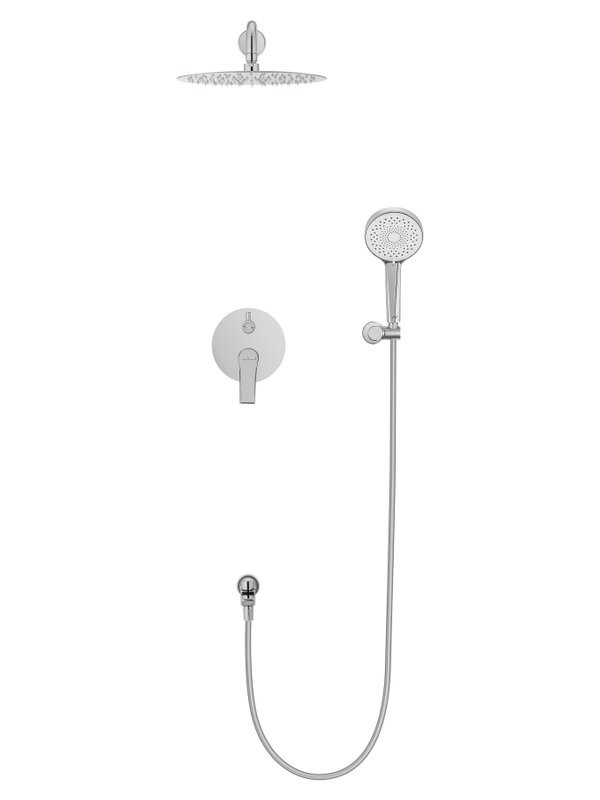 Душевой комплект Wonzon & Woghand Brilliant WW-88939079-CR С ВНУТРЕННЕЙ ЧАСТЬЮ, хром