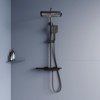 Душевая стойка RGW Shower Panels SP-34-B черная