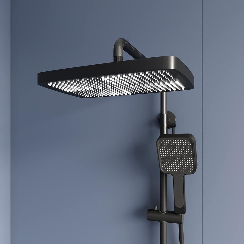 Душевая стойка RGW Shower Panels SP-34-B черная