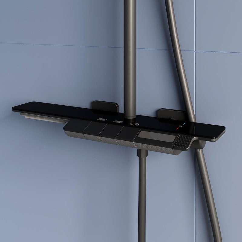 Душевая стойка RGW Shower Panels SP-34-B черная