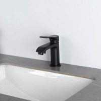 Смеситель для раковины Frap H75 F1075-6 черный Смеситель для раковины Frap H75 F1075-6 черный