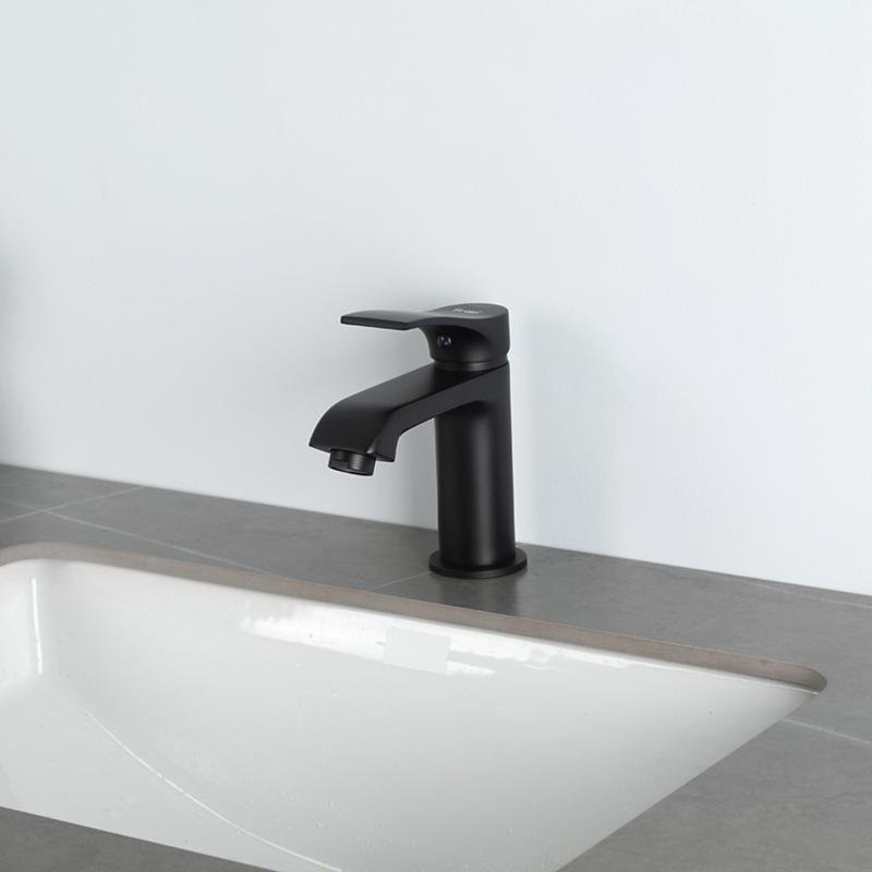 Смеситель для раковины Frap H75 F1075-6 черный