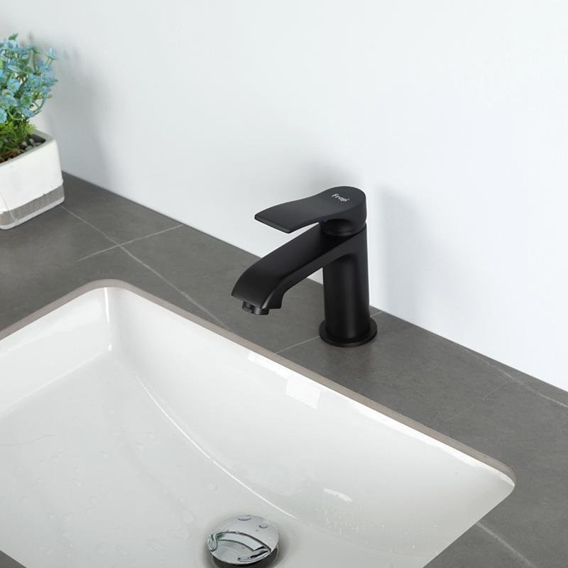 Смеситель для раковины Frap H75 F1075-6 черный