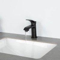 Смеситель для раковины Frap H75 F1075-6 черный Смеситель для раковины Frap H75 F1075-6 черный