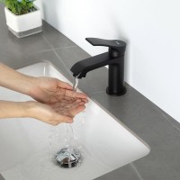 Смеситель для раковины Frap H75 F1075-6 черный Смеситель для раковины Frap H75 F1075-6 черный