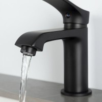 Смеситель для раковины Frap H75 F1075-6 черный Смеситель для раковины Frap H75 F1075-6 черный