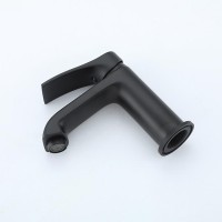 Смеситель для раковины Frap H75 F1075-6 черный Смеситель для раковины Frap H75 F1075-6 черный