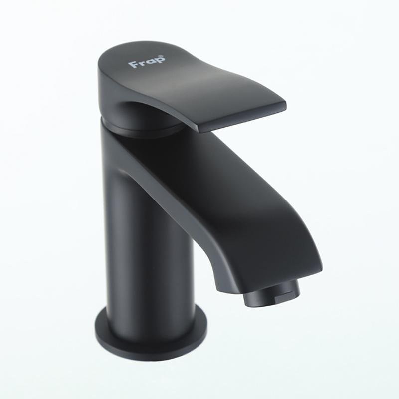 Смеситель для раковины Frap H75 F1075-6 черный