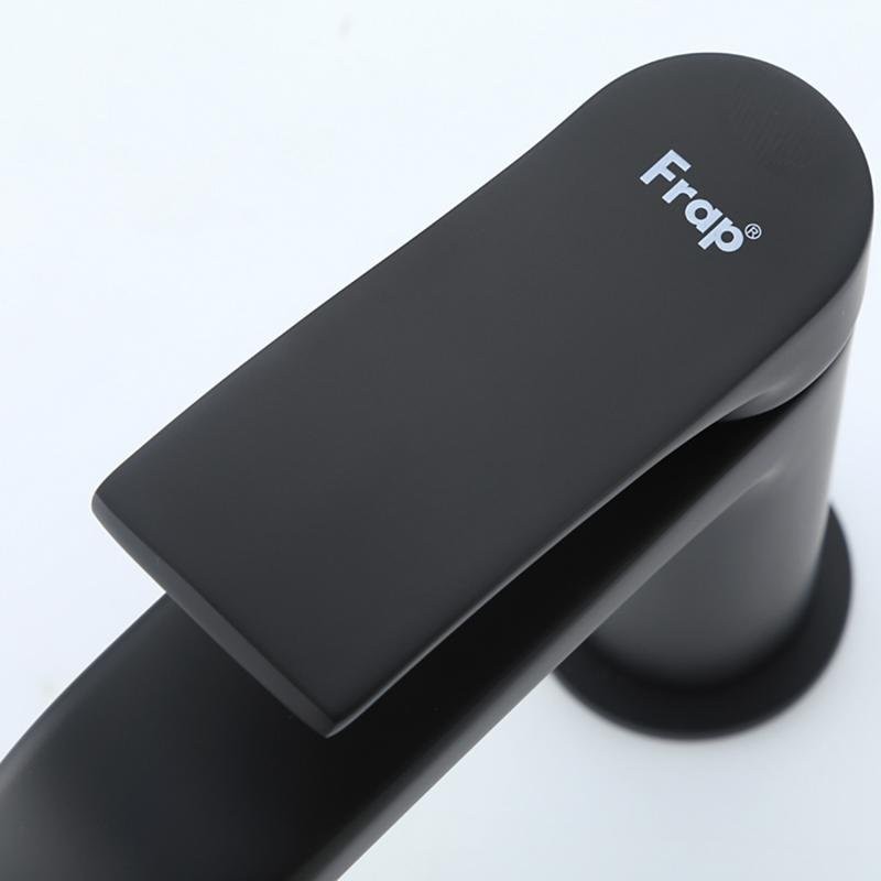 Смеситель для раковины Frap H75 F1075-6 черный