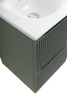 Тумба с раковиной BelBagno Uno-mini 40 подвесная, 2 ящика, матовая еловая